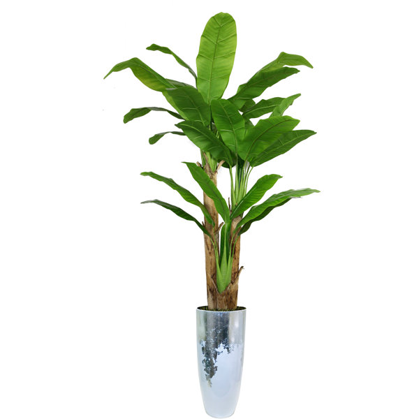 The Twillery Co.® Panama Artificial Banana Leaf Tree in Planter